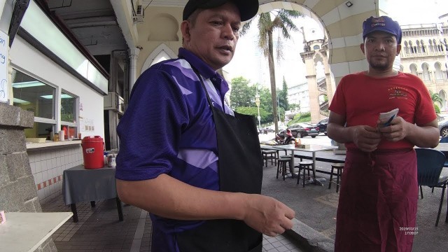 'Malaysia Street Food 83 Part.3 Dancing Egg Roti Goyang Restoran Depo Che Jun KL YN020413'