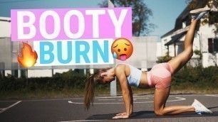 'BOOTY BURN Workout  / No Equipment Home Workout  | Lia Lee'