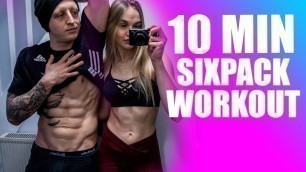 '10 MIN ABS Workout ohne Plank für zu Hause // Lia Lee'