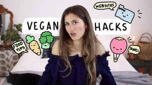 '4 Vegan Hacks To Make Your Life Easier! 