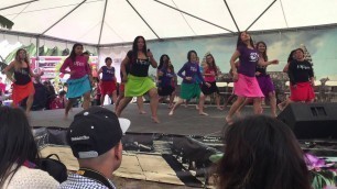 'Booty me down!!  HOT HULA fitness at 2015 El Dorado Park celebrating Cambodian New Year'