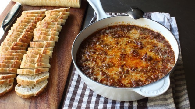 'Sloppy Dip - How to Make a Hot Sloppy Joe Dip - A Super Bowl of Dip Recipe'