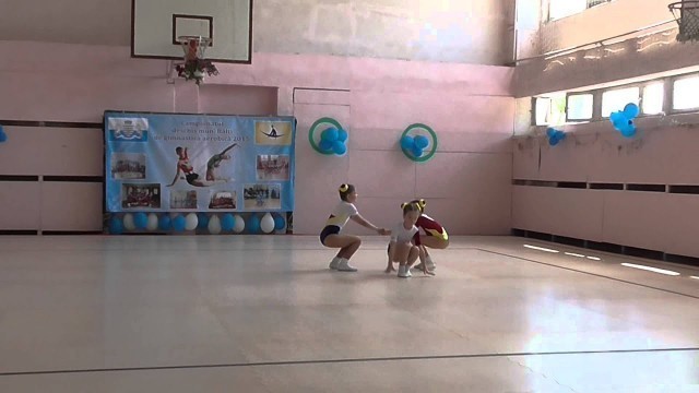 'Аэробная гимнастика трио 6-8 лет LIA-GYM'