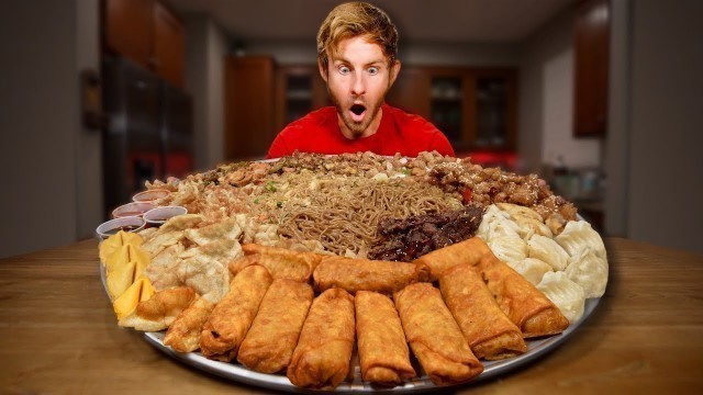 'The World\'s BIGGEST Chinese Food Platter Challenge!'