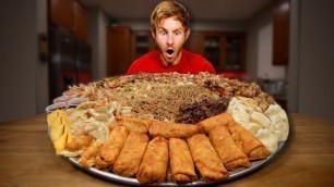 'The World\'s BIGGEST Chinese Food Platter Challenge!'