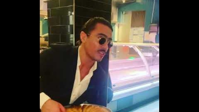 'SALTBAE AND DJ KHALID - saltlife, saltbae, salty, salted gold food'