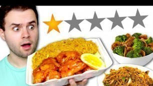 'Eating The Worst-Rated CHINESE FOOD In My Area!'