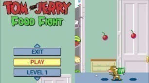 'Gameplay Tom & Jerry Food Fight (Level 1 & 2)'