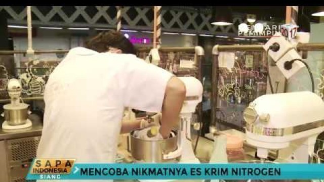 'Amankah Konsumsi Es Krim Berbahan Nitrogen?'