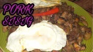 'PAANO MAGLUTO NG PORK SISIG || Ate Rose food channel'