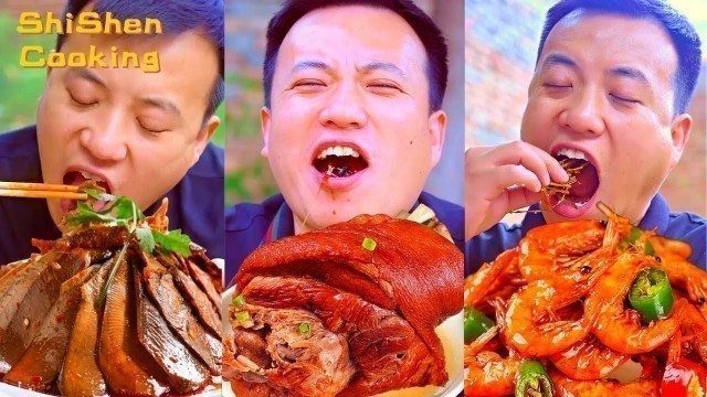 'Spicy Wild Food Recipes,Can You Challenge it?|Comedy Eating Mukbang|Grilled Stone Cooking Collection'