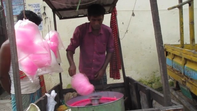 'Bangladeshi street food hawaii sweets { বাংলাদেশী স্ট্রিট ফুড হাওয়াই মিঠাই }  Food Cart'