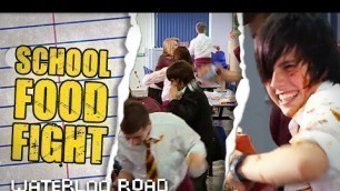 '\'Breakfast Club\' turns into full-scale FOOD FIGHT! | Waterloo Road'