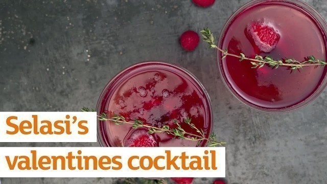 'Selasi\'s Valentine’s cocktail | Recipe | Sainsbury\'s'