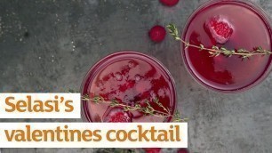 'Selasi\'s Valentine’s cocktail | Recipe | Sainsbury\'s'