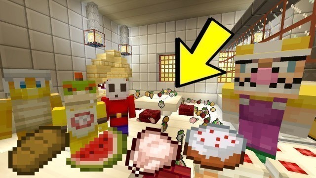 'BOWSER JR\'S FOOD FIGHT! [BIG MESS!] - Super Nintendo School - (Minecraft Switch) [35]'