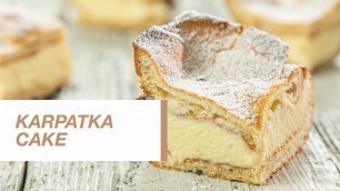 'Karpatka Cake Recipe | Polish Vanilla Slice | Food Channel L Recipes'