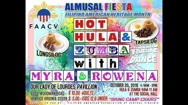 'FAACV Fiesta Almusal Hot Hula & Zumba Slideshow'