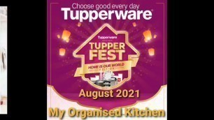 'Tupperware August 2021 Brochure             Tupperfest 2021 Week 33 & 34'