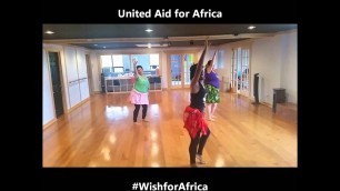 'HOT HULA Divas Wish for Africa Waka Waka'