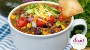 'Easy Taco Soup~ Quick Dinner Idea!'