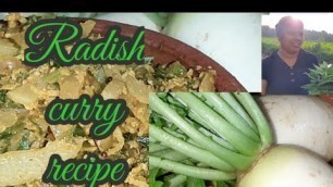 'food recipes/Sinhala/srilanka village/Radish curry recipe'