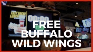 'How To Get FREE Food at Buffalo Wild Wings'