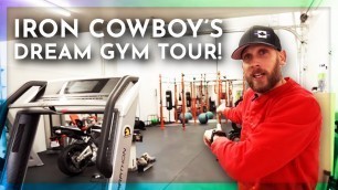 'The Iron Cowboy\'s Dream Home Gym Tour | Pain Caves | Triathlon Taren'