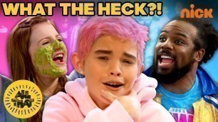 'Justin Bieber Food Fight! \"What The Heck?!\" Moments | All That'