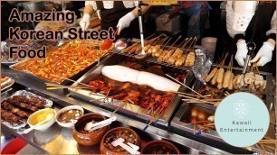 'The Most Popular Street Foods in Korea (Tteokbokki, Kimbap, Fish Cake) - Korean Street Food'