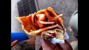 'Paratha Chicken Roll | Kolkata Street Food | Street Food Cart'