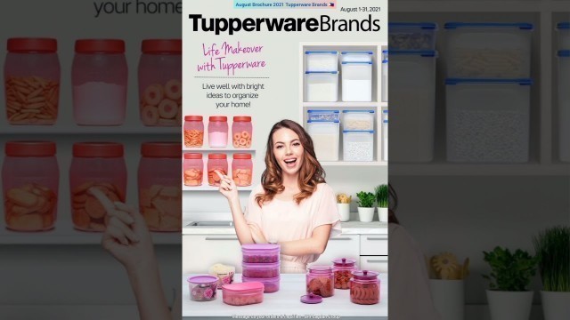 'August Brochure Tupperware 2021'