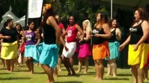 'Hot Hula fitness at Aloha Festival - Santa Fe Spri'