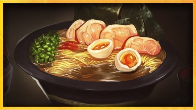 'HOW TO DRAW DELICIOUS ANIME FOOD / DIGITAL PAINTING'