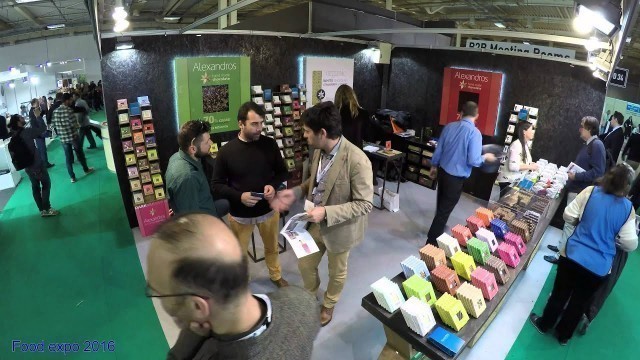 'Alexandros Hand Made Chocolate Food expo 2016'