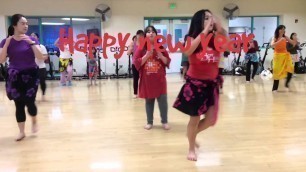 'Hot hula class( first of 2016)'