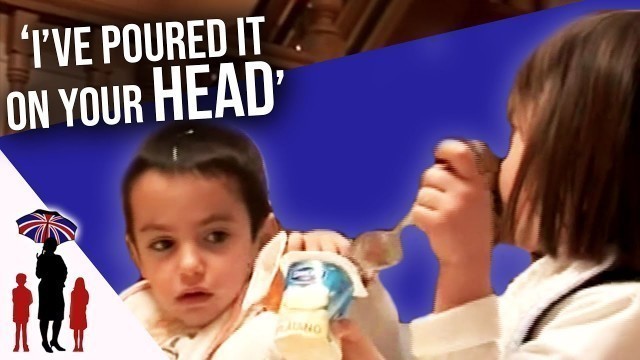 'Food Fight Ends Up With Yogurt in Boy\'s Hair | Supernanny Spain 