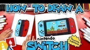 'How To Draw A Nintendo Switch Folding Surprise'