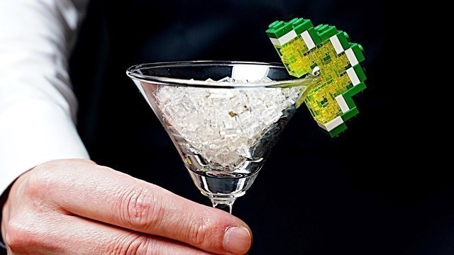 'Lego Cocktail - Lego In Real Life 12 / Stop Motion Cooking & ASMR'