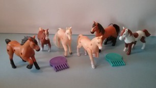 '2020 DREAMWORKS SPIRIT RIDING FREE SET OF 6 McDONALDS HAPPY MEAL KIDS TOYS VIDEO REVIEW'