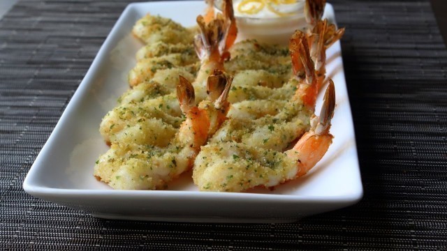 'Prawn Provencale - Baked Garlic and Herb Shrimp Appetizer'