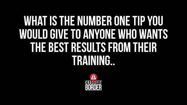 'What is your number one fitness tip - THE FITNESS DEBRIEF'