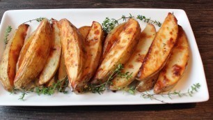 'Duck Fat Steak Fries - Crusty Oven-Fried Potato Wedges'