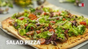 'Salad Pizza Recipe | Food Channel L Recipes'