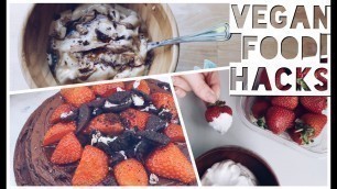 '#20 | 8 VEGAN FOOD LIFE HACKS!'