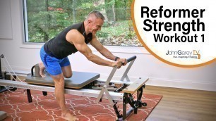 'Pilates Reformer Strength Workout - 15 Minute'