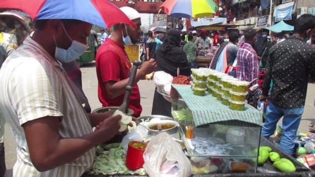 'Tasty Masala Guava Pyara | Bangladeshi Street food | Food Cart'