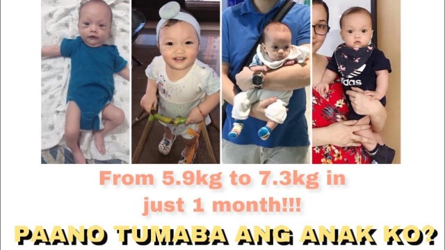 'PAANO TUMABA ANG ANAK KO? | Healthy Weight Gain | Underweight Baby | Marga Diaries'