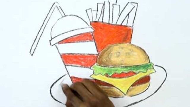 'How to Draw a Junk Food'