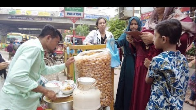 'Delicious Bhel Puri Amazing street food in Dhaka Bangladesh | Famous masala Bhel Puri | Golgappa'